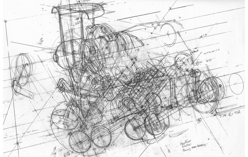 Technical Drawing Engine